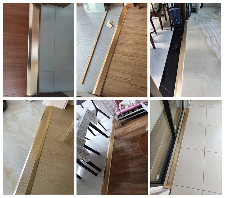 Metal Reducer Floor Tile Edge Transition Trim Metal Reducer Floor Tile Edge Transition Trim