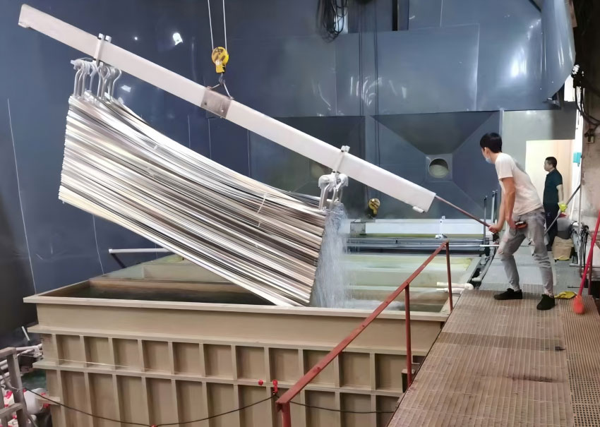 Why fully automated anodizing is better for decorative aluminum profiles Why fully automated anodizing is better for decorative aluminum profiles