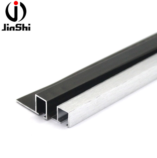 6063 Aluminium Extrusion Black Anodizing Tile Trim Corner Profile for Building Tiles