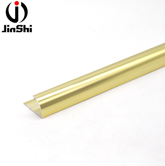 Elegant Shape Wall Tile Accessories Aluminium Trim Edging