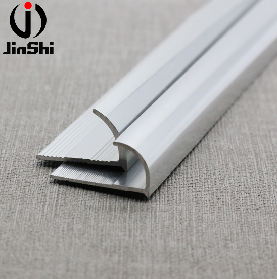Low Cost Silver Round Edge Tile Corner Trim Aluminium