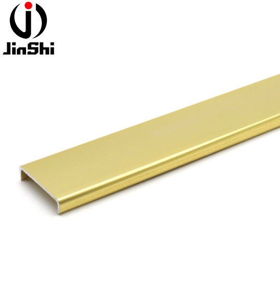 Serviceable Authentic Factory Golden Aluminum C Channel Profile