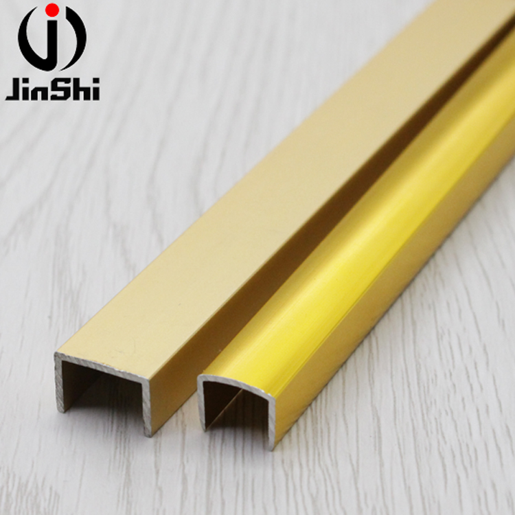 Building Home Materials Door Bar Aluminum Trim For Wardrobe