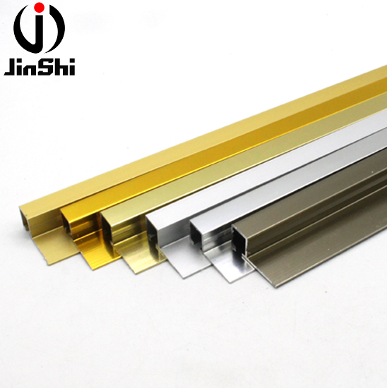 Aluminum Mosaic Tile Trim Corner Edge