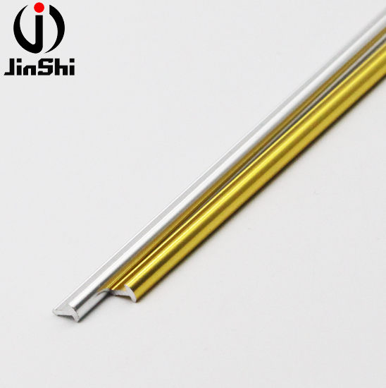 Brushed Aluminum Trim Flooring Profiles Floor Transition Strip T Shaped Tile Trim
