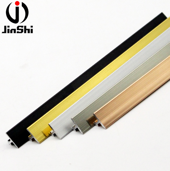 Customizable Aluminium Wall Decor Edging Tile Finishing T Shaped Edge Trim