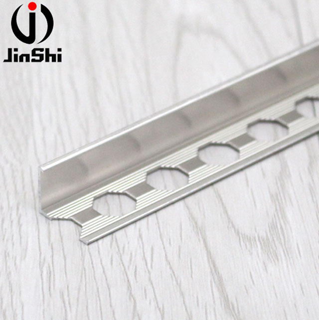 Low MOQ Tile Edge Protection Trim Rigid Aluminum Profile