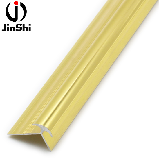 Metal Home Accessories Rose Gold Aluminum Extrusion Corner