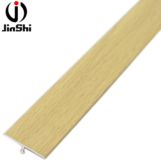 Flat Aluminum T Shaped Floor Transition Strip for Same Level Doors