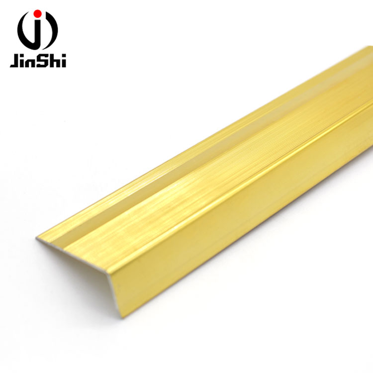 Stair Nosing Antislip Strip / Metal Transition Strips Flooring