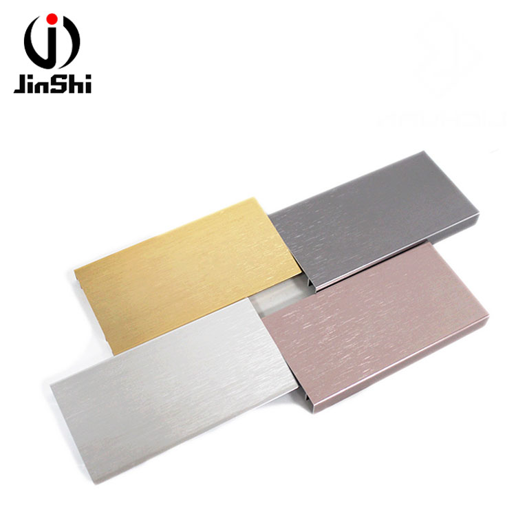 Baseboard Manufacturers Aluminium  Metal Wall Flooring Edge Skirting Board Tile Trim Profile Baseboard