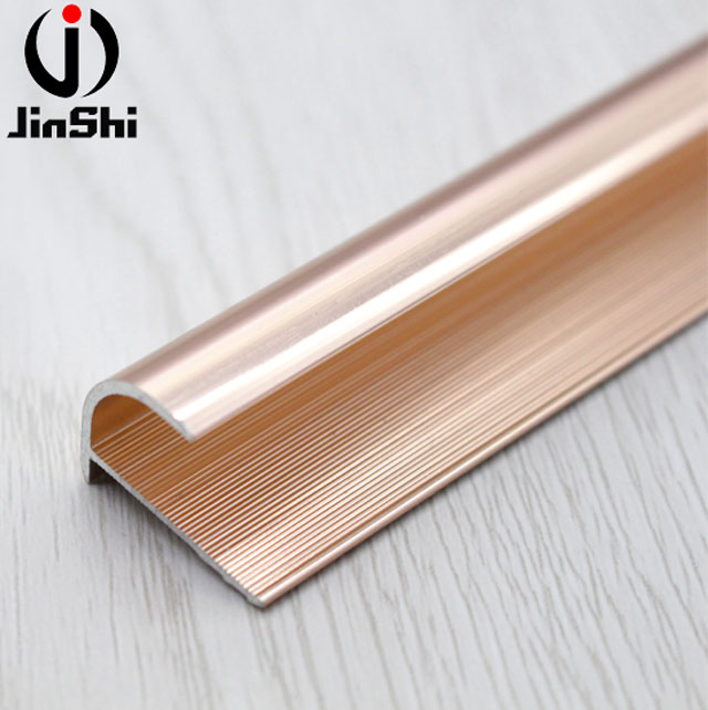 Foshan Manufacturers Aluminum Tile Trim Corner Edge Side Profil Allu