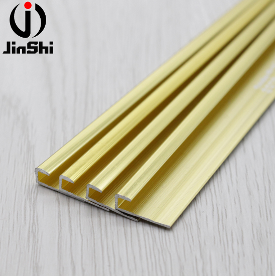 Decoration Aluminum Straight Wall Corner Tile Edging Trim
