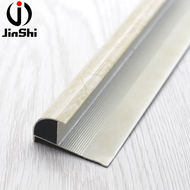 Finely Processed Thermal Transfer Aluminium Edge Banding Profile Corner Profile