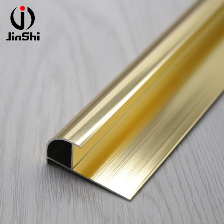 Foshan Manufacturing Production Decorate Tile Corner Item Aluminum Profile 8Mm