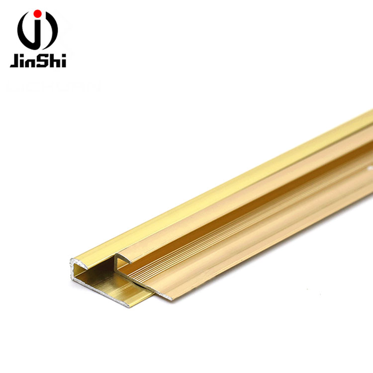 Wholesale Interior Decor Accessories J Edge 6063 Aluminium Polished Profile Parts