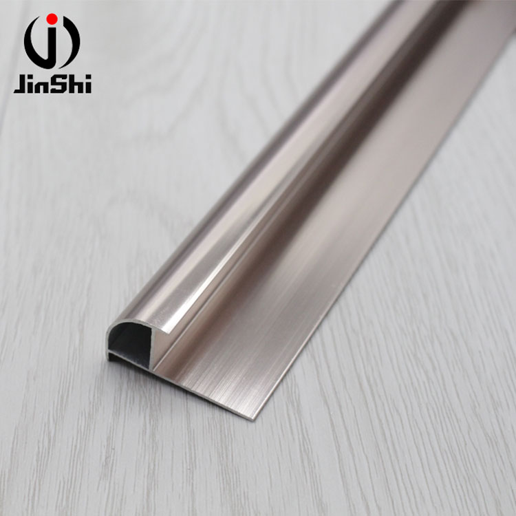 Building Material Metal Bronze Color 170g Aluminum Round Corner Protectors
