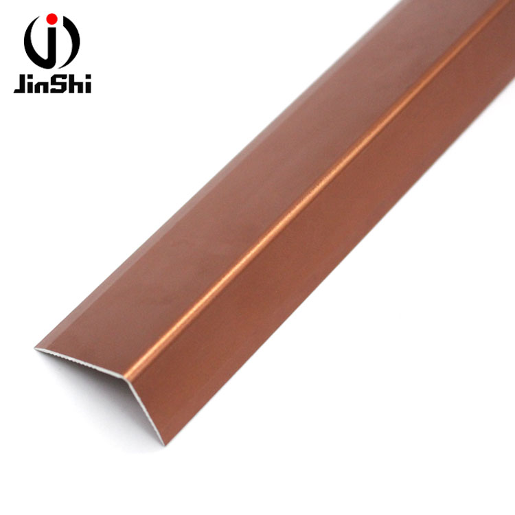 Aluminum Trim Strip Vinyl Floor Anti-Slip Stair Nosings