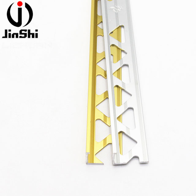 House Decorative Almunium Profile 10mm Height Tile Profiles