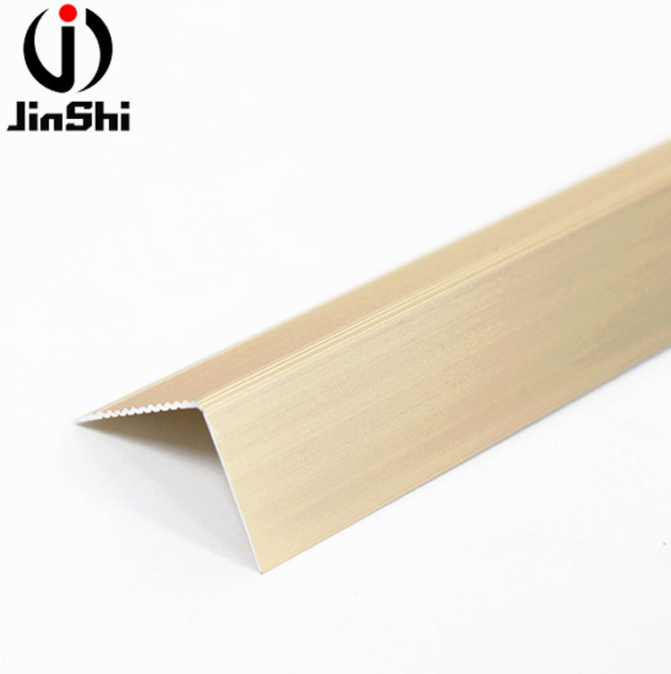 Residential Aluminum Flat L Shape Stair Tread Nosing