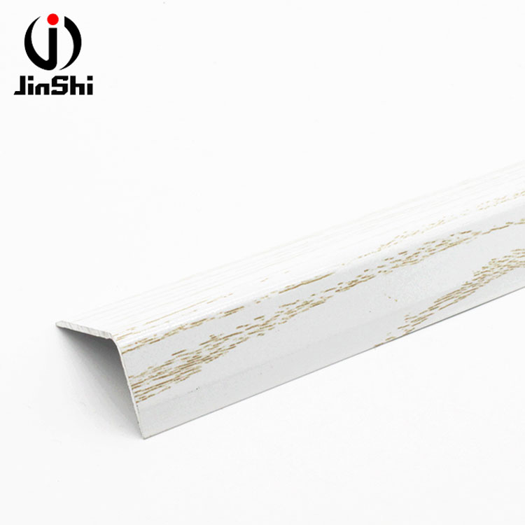 Engineered Wood Flooring Black Metal Aluminum Laminate Stair Nosing for Floor Tile and Carpet