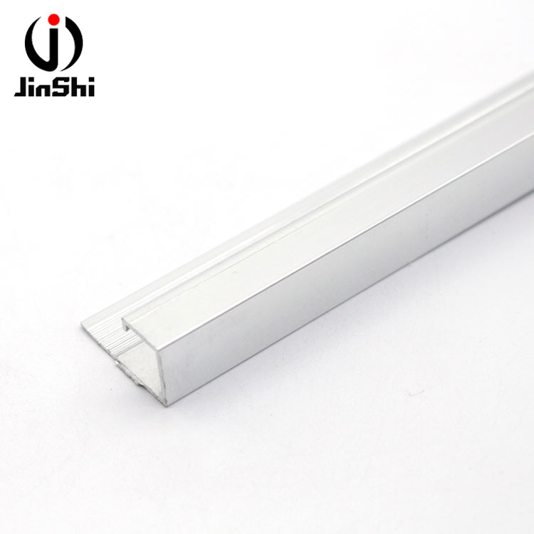 Elegant Appearance Tile Decoration J Channel Aluminum Trim