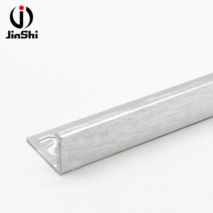 Customized Brushed L Shaped Metal Trim Aluminium Edging Strip