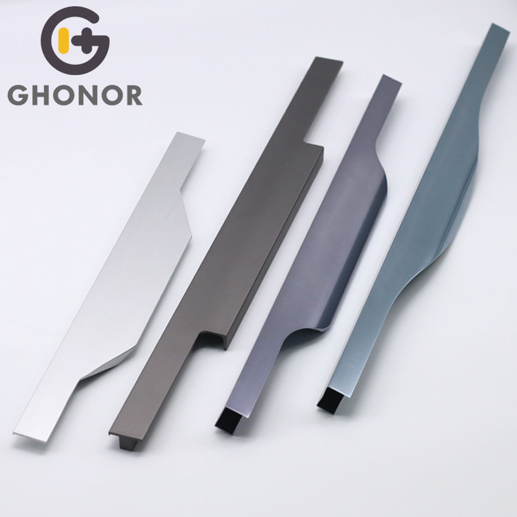 H-014 Cabinet Handles In Morandi Color System Matt Surface Treatment