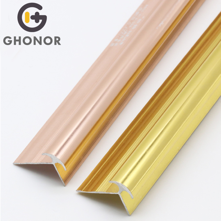 UV-001 Deft Design Wooden Board Transition Turn Corner Aluminum Profile