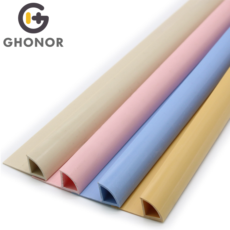 PVC-001 Guangdong Building Material PVC Extruded Profiles De PVC