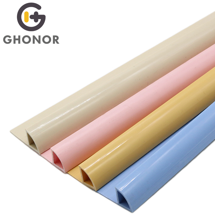 PVC-002 Factory Price Decorative Edge Protection Side Trim PVC Tile Trim Coated in the Phils