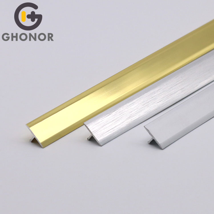 AT-057 In Stock Sale Chinese Tiles Transition Accessories Molding T Shaped Edge Trim