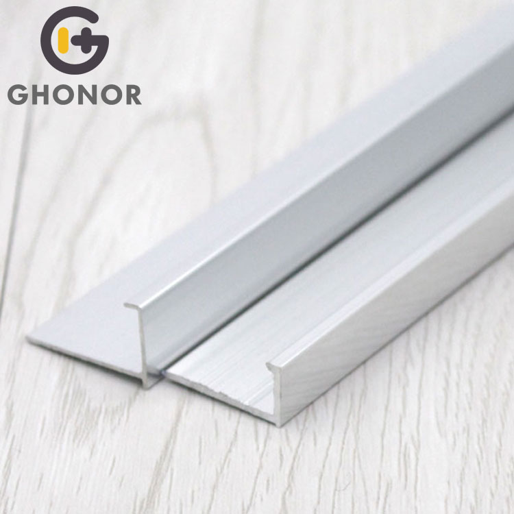 Factory Supply Silver Color L Shape Aluminum Tile Trim Profile