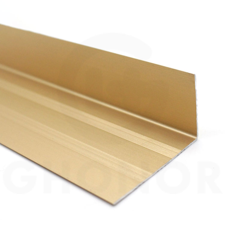 L Shape Flexible Usage Carpet Aluminum Stair Nosing Metal Tile Trim Strips L Shape Flexible Usage Carpet Aluminum Stair Nosing Metal Tile Trim Strips