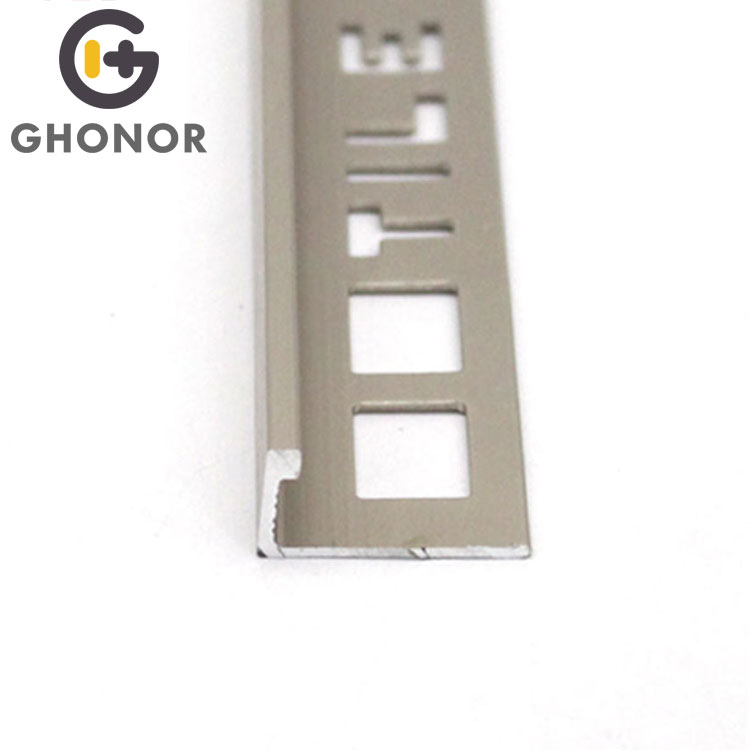 Technal Hole Punching Aluminium L Shaped Trim Profile Technal Hole Punching Aluminium L Shaped Trim Profile