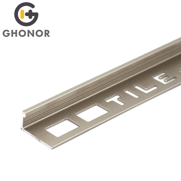 Technal Hole Punching Aluminium L Shaped Trim Profile Technal Hole Punching Aluminium L Shaped Trim Profile