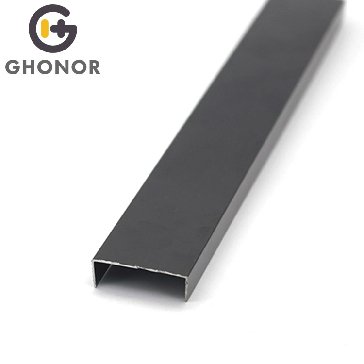 Top-Selling Black Border Profile Aluminium Industriel