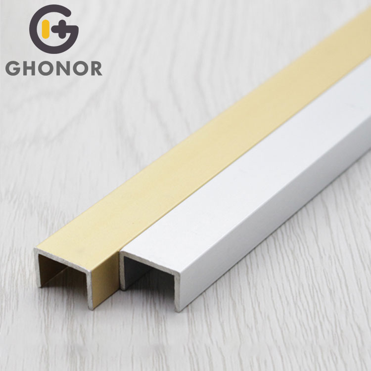Interior Decorating C-Shaped Aluminium Profile Mounting