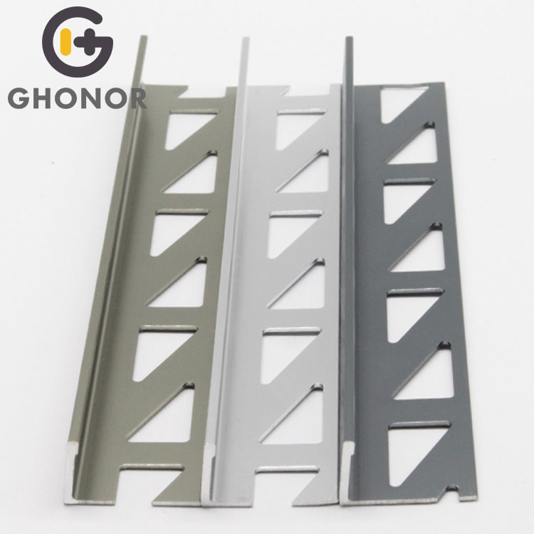 Beautiful Design L Shape Straight Edge Brushed Aluminium Profile Beautiful Design L Shape Straight Edge Brushed Aluminium Profile