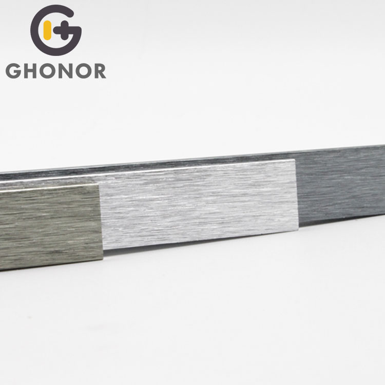 Beautiful Design L Shape Straight Edge Brushed Aluminium Profile Beautiful Design L Shape Straight Edge Brushed Aluminium Profile