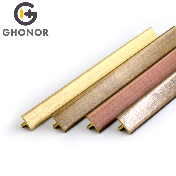 T Shape Copper Transition Strips Table Edging Trim Metal Trim Tlit