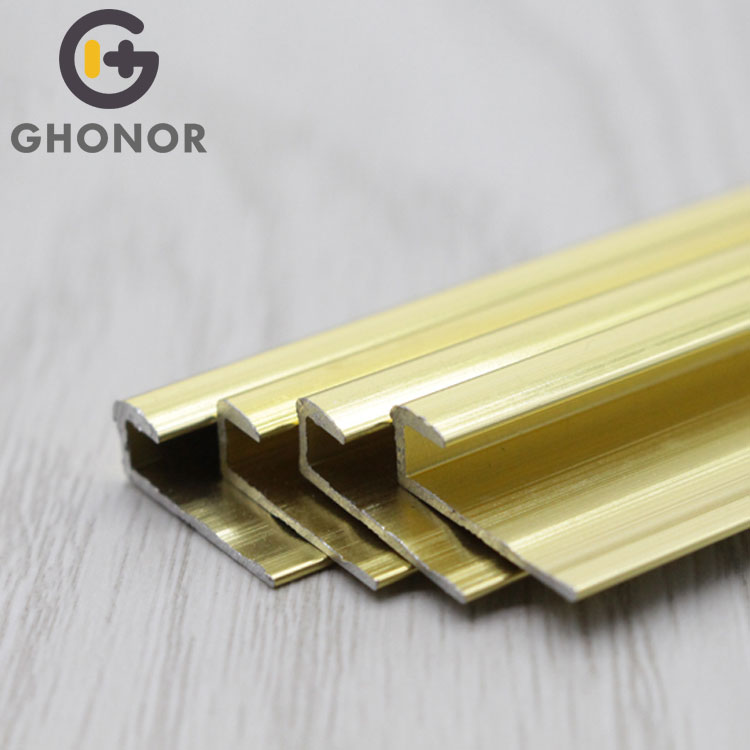 Decoration Aluminum Straight Wall Corner Tile Edging Trim Decoration Aluminum Straight Wall Corner Tile Edging Trim