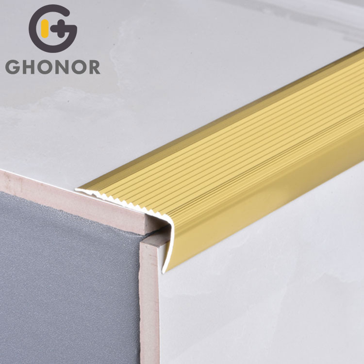 High Durability Floor Mount Stair Profile Anti-Slip Strip