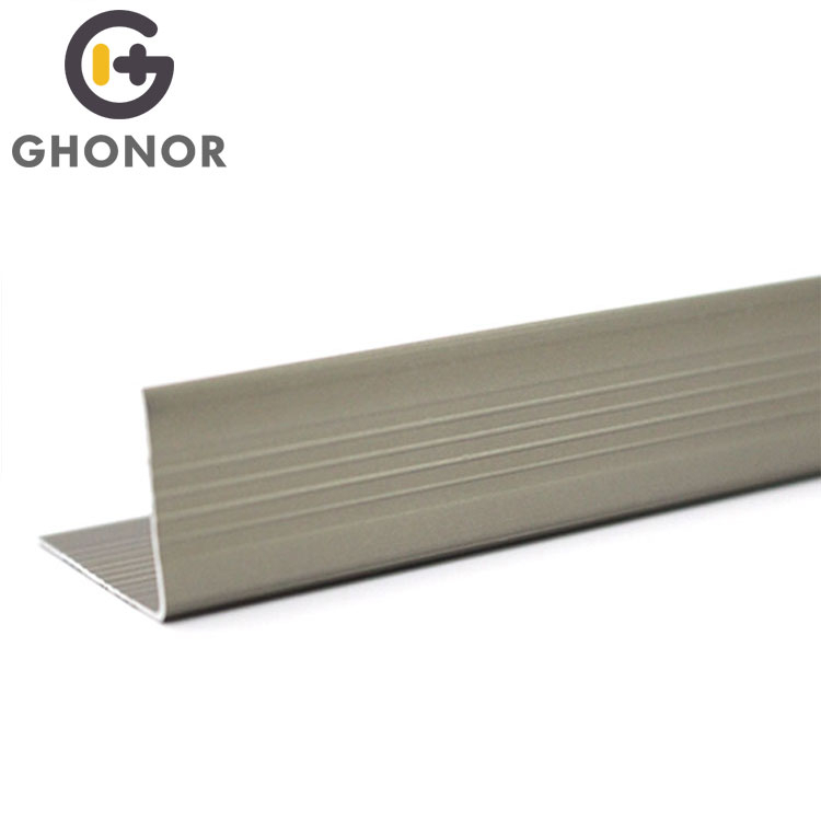 Foshan Factory Groove Attached Stairs Anti Slip Profile