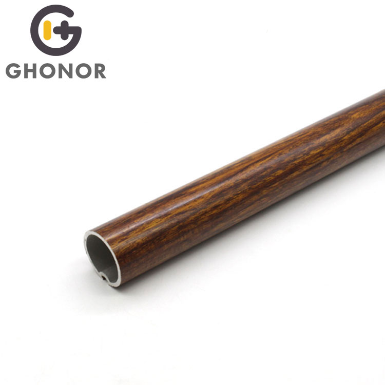 Perfect Quality Polished Aluminium Curtain Round Tube Profile Perfect Quality Polished Aluminium Curtain Round Tube Profile