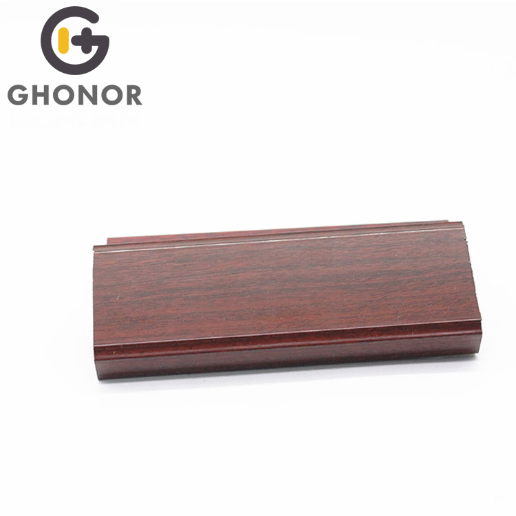 Wooden Color Aluminium Alloy Profile For Wood Furniture Frame Wooden Color Aluminium Alloy Profile For Wood Furniture Frame
