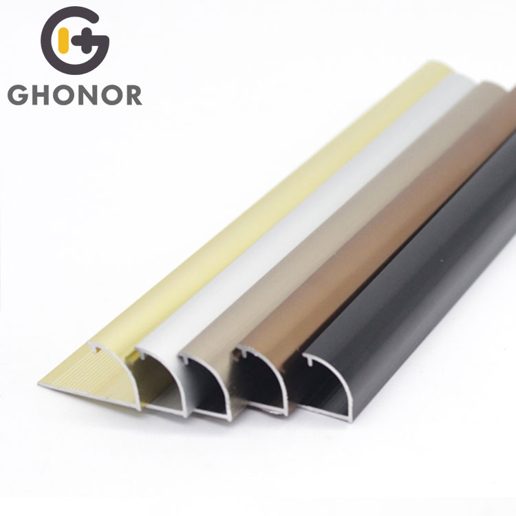 Deluxe Places Hotel Decorative Tile Edging Corner Alu Profile Black