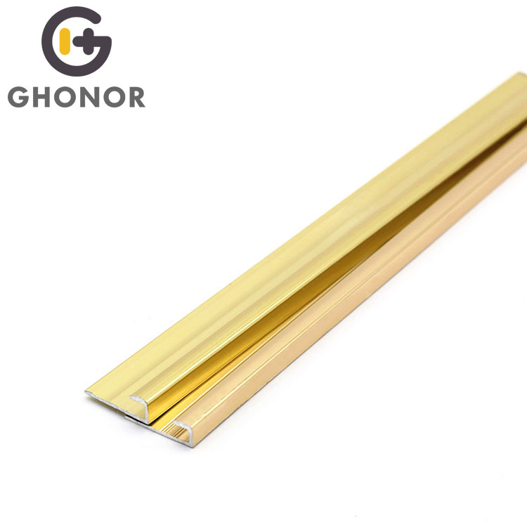 Wholesale Interior Decor Accessories J Edge 6063 Aluminium Polished Profile Parts