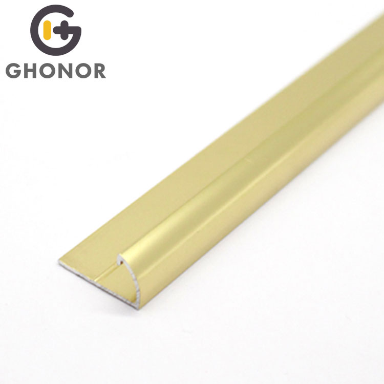 Round Edge Corner Polishing Series  Aluminum Extruded Profiles