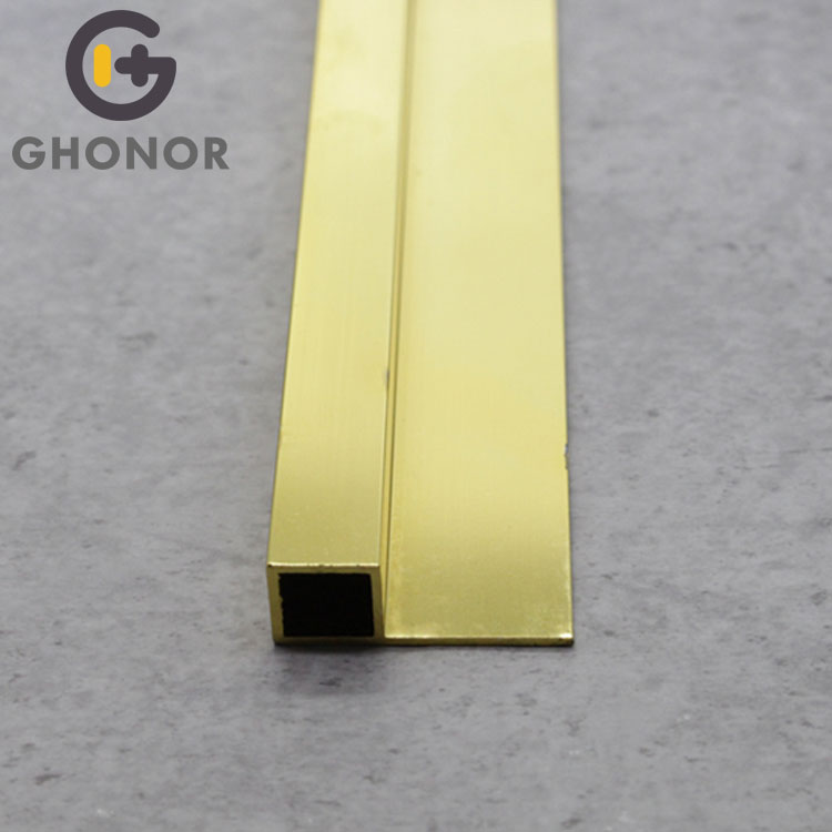 Wall Decorative D Shape Tile Corner Aluminium Profile Wall Decorative D Shape Tile Corner Aluminium Profile